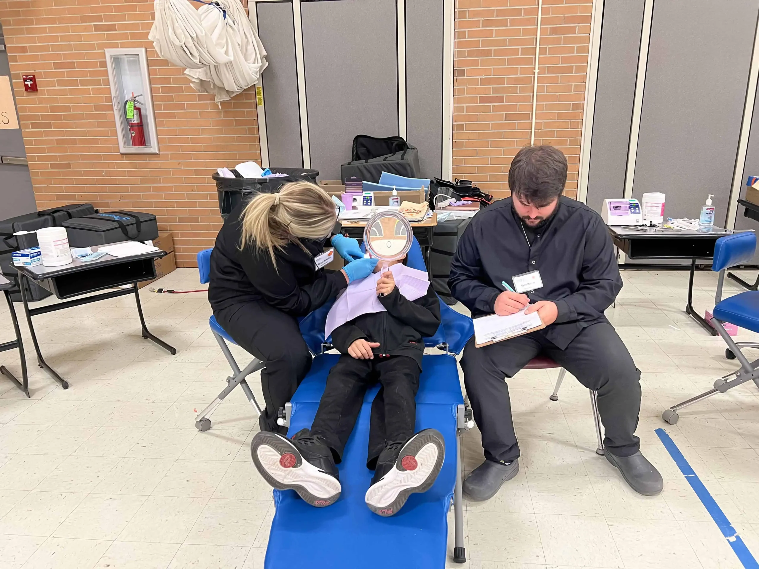 Dentist checking patient | Boger Dental | Plymouth, MN